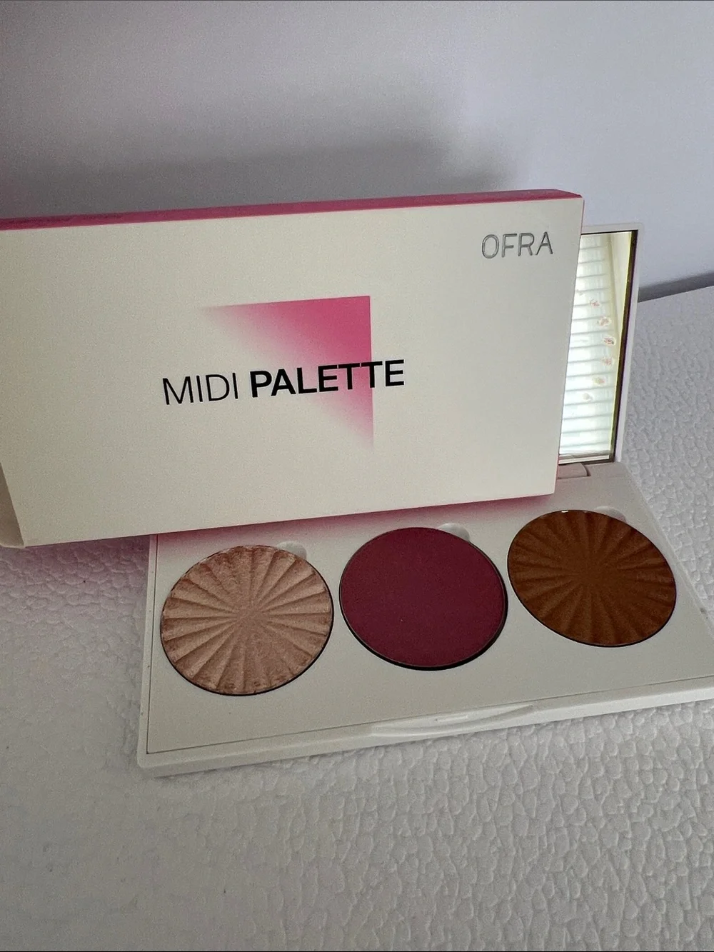 OFRA MIDI Palette - Sweet Electric - Blissfull-Crazy Pink-Cocoa